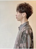 【Luft】マッシュスパイラルミックスパーマ