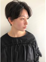 エル セルカ 高田馬場(el CERCA)&nbsp;大人黒髪ハンサムショート☆【el CERCA高田馬場/新宿】