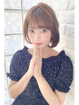 アルバ ヘアリゾート(ALBA) 【ALBA千葉将大】フェミニンワンカールボブ【三鷹】