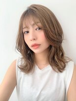 ビーハイブ 一番町店 アヴェダ(BEHIVE)&nbsp;ひし形シルエットのふんわりミディ☆