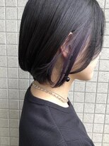 イツモノトコロ(kami to zakka)&nbsp;【イツモノトコロ】パープルのインナーカラー◎