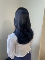 ラべリー 池袋(LOVELEY)&nbsp;ブルーブラック　髪質改善　【池袋】