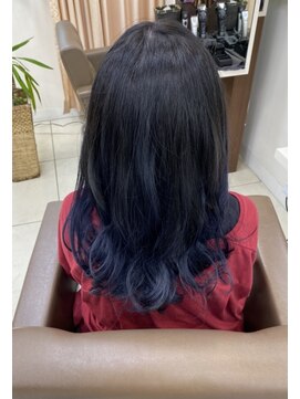 スタイルクリエイター 牛久店(Style Creator) 裾カラー/ブルー