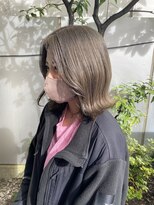 ヘアーデザイン アルエ(HAIR×design ARUE) 【YUGO】1ブリーチオリーブグレージュ