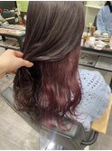 インナーカラーベリーピンク