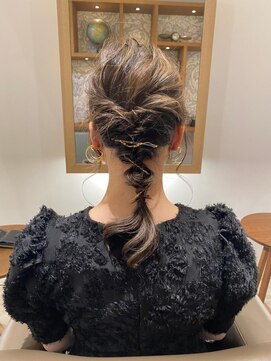 トップヘアーヒルズ 安城(TOP HAIR HILLS) 結婚式お呼ばれヘアー/ニュアンスカラー