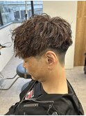 波巻きパーマスパイラルパーマツイストスパイラルパーマメンズ
