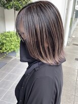 レフ(LEF)&nbsp;【オダオススメ！】エアタッチ/バレイヤージュ/ピンクベージュ