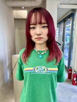 レコ 渋谷(LECO)&nbsp;レッド～ピンク　グラデ