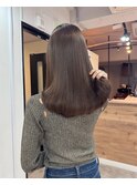 艶髪こっくりbrownで柔らかヘア