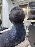 ○ロングウルフカットクラゲウルフヘア中性ウルフ○表参道