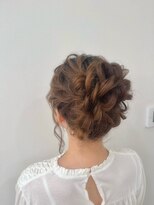 ヘアセットサロン アッシュ 神戸三宮(Ash)&nbsp;ふわふわミドルアップ