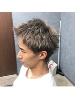 クレオ 福大通り店(CREO)&nbsp;スパイキーショート×明るめグレージュ