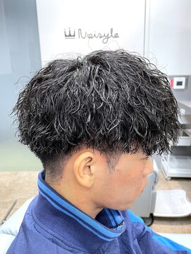 ノイセル 心斎橋(Noisyle) guest snap 刈り上げ前下がりマッシュ×ツイストスパイラル