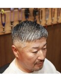 ＜理容室＞＜バーバー＞アイロンパーマスタイル