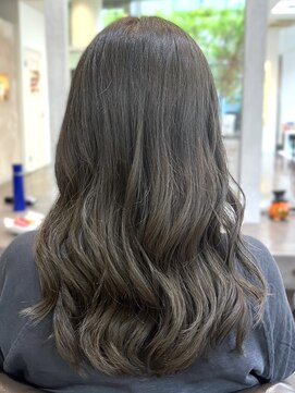 フルール(fleur) アディクシーカラー＊オリーブグレージュ＊透明感カラー