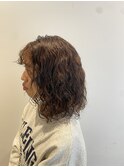 縮毛矯正履歴にパーマ