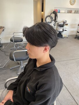 ヘア サークル ジープ 石井店(hair circle geep) 曲がる縮毛矯正センターパート