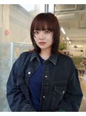 ハッシュカット　ウルフカット　レイヤーカット