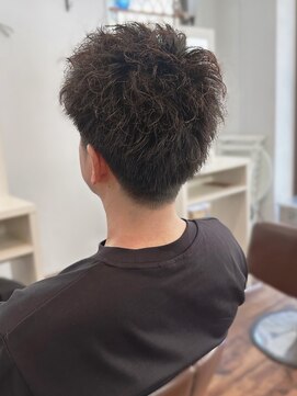 ランデ(RANDE) men'sメンズカットツーブロビジネス大人マッシュ30代40代50代