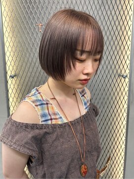 スリーバイベルベット(THREE...by velvet) メルティーグレージュ♪ブリーチカラー/ミルクティー/オージュア