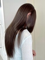 ロイオブジゼル(roi of GiseL)&nbsp;ストレート レイヤー 顔周りレイヤー 前髪 トリートメント 30代