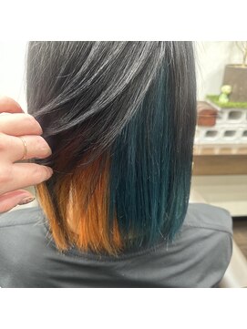 ひと味違うインナーカラー