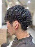 刈り上げマッシュヘア