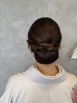 ラニ(Lani) 訪問着/二重太鼓/シニヨン