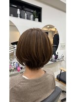 メモリーズ 銀座(Memories)&nbsp;丸み×くびれで大人可愛いショートボブ/加藤