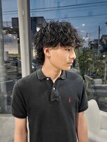 ブランコトレス 鏡島(BLANCO tres)&nbsp;波巻きパーマ/マッシュウルフ