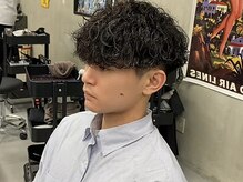 BUZZ FLOW men’s salon by D＆T【4月1日NEW OPEN(予定)】の雰囲気（トレンドのパーマで一気に垢抜け！無造作な質感が魅力◎）