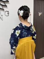 アマング&nbsp;卒業式ヘアーセット
