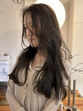 ライン(LINE)&nbsp;レイヤーカット/透明感カラー