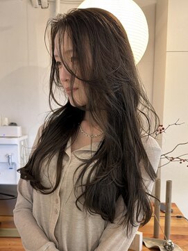 ライン(LINE) レイヤーカット/透明感カラー