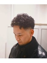 アレアル 広島並木通り店(ALEAR)&nbsp;テーパーフェード×スパイラルショート