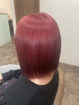 ヘアーディア みどり店(Hair...DiA) ボルドー赤