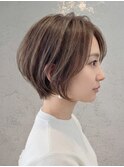 丸みショート