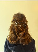 ヘアセット/ヘアアレンジ/二次会/20代/30代