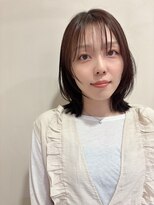 イーストハムネオ(EAST HAM NEO)&nbsp;くびれミディ/ハッシュカット/ナチュラルブラウン