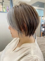 ウェルバースト(Wellversed.)&nbsp;くびれショート／スモーキーブルー／フレーミング