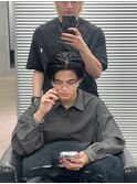 韓国風シースルーセンターパート
