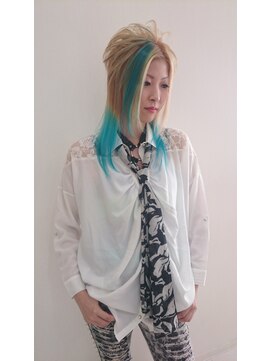 ラチャウ(La.Ciau) コバルトブルー☆スタイル