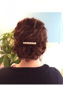 コットンパールヘアセット　[ヘアセット　立川/立川南/八王子]