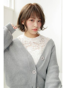 ストーリー 本川越(Story) 【Story】ラフなパーマの耳掛けとろみショートボブ♪