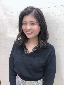 アクシス 栄ガスビル店(`AXIS) AXIS 市川　暗くてもオシャレに♪ミディスタイル