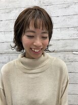 スパーク ヘアアンドフェイス(Spark HAIR&FACE) ショートボブ×シルキーベージュハイライト！Spark [柳澤　陽光]