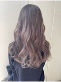 ラベンダーアッシュスタイル　髪質改善/エクステ/韓国