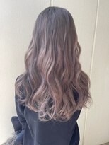 リエコー(RE'ECHO)&nbsp;ラベンダーアッシュスタイル　髪質改善/エクステ/韓国