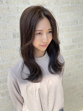 トップヘアーラウンジ 知立(TOP HAIR Lounge) 綺麗め大人のヨシンモリ/ことりベージュ/ニュアンスカラー